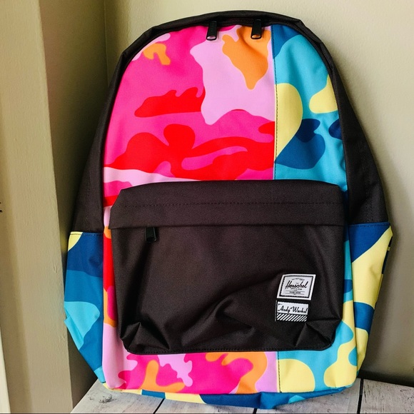 New HERSCHEL SUPPLY CO X ANDY WARHOL CLASSIC XL 600D BACKPACK main image 7